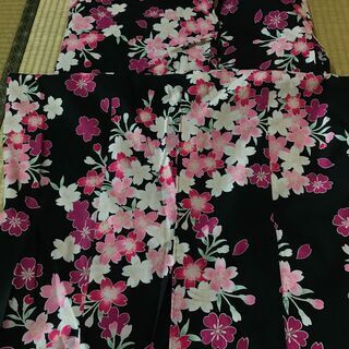【無料】150cm浴衣（女性・子供用）濃紺