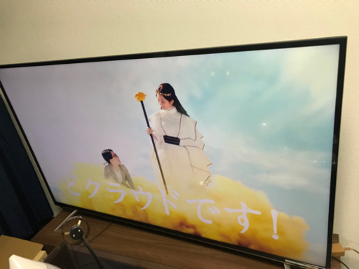値下げ⭐︎【直接引取送料無料】ドウシシャ　SANSUI  65インチ液晶テレビ　SDU653-B1  2018年製