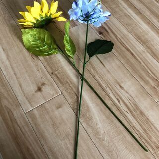 造花 2本ｾｯﾄの画像