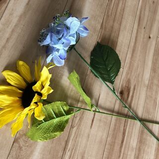 造花 2本ｾｯﾄの画像