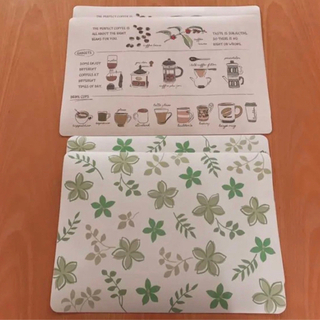 ニトリ現金ok 美品　プラスチック製ランチョンマット　2タイプセ...