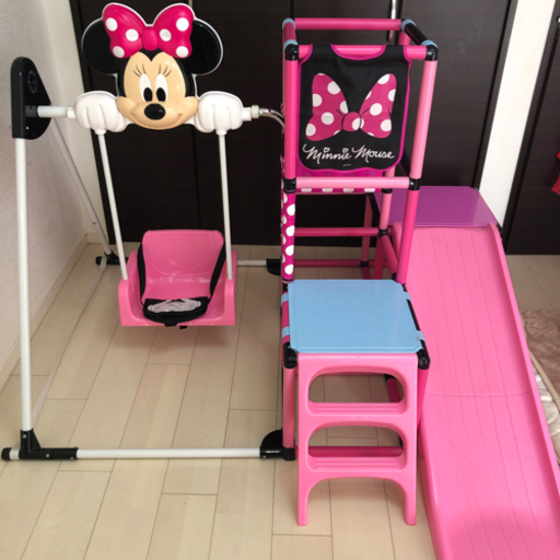 ミニーちゃんの室内ジャングルジム