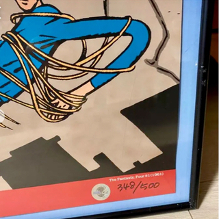 アメコミ特大ポスター　ファンタスティック・フォーの画像