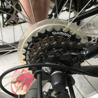 【取引中】子供用自転車　20インチ？　炊飯器との交換可の画像