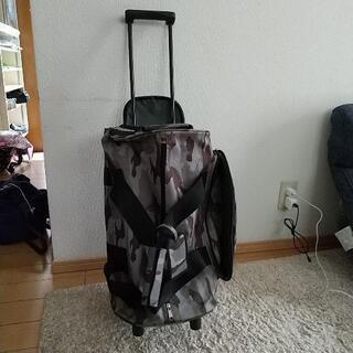 修学旅行にぴったり 布製キャリー付きボストンバッグ 1～2泊用 未使用の画像