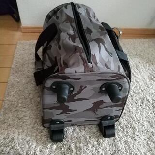 修学旅行にぴったり 布製キャリー付きボストンバッグ 1～2泊用 未使用の画像