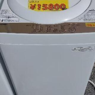 【保証付】東芝　全自動洗濯機　4.2K　クリーニング済　管理番号71108