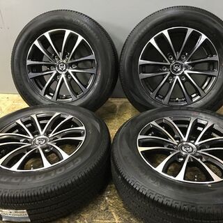 新品【YOKOHAMA GEOLANDAR SUV 215/65R16】夏タイヤ【Weds RIZLEY 16インチ 6.5J6HPCD139.7+38】200系ハイエース バランス調整済 (VTD448) クレジットカード QR決済可能