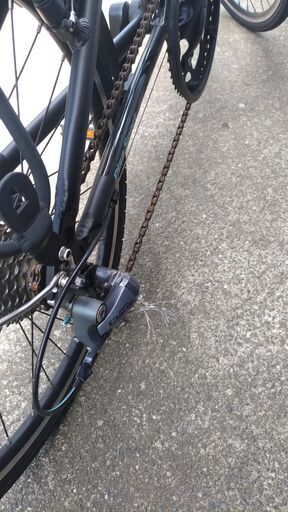 中古ビアンキ　PISA SPORT FLAT BAR　黒　ミニベロ