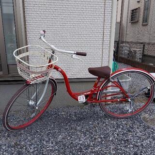 女の子　子供26インチ　自転車