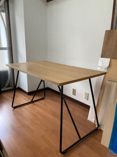 無印良品　折りたたみテーブル　幅120cm