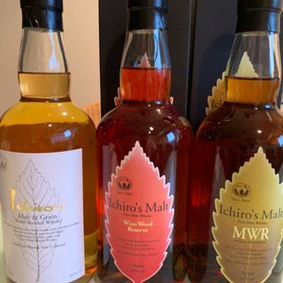 ジャパニーズウイスキー イチローズモルト シリーズ3本セット 貴重品