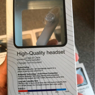 Bluetoothイヤフォンの画像