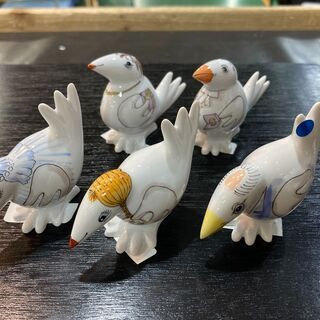 【愛品倶楽部柏店】Meissen ﾏｲｾﾝ ｺﾐｯｸﾊﾞｰﾄﾞ 5体SET 箱無【管理No:112-039789 002】柏市周辺 出張買取 持込買取 引越し 処分 不要 生前整理 遺品整理 ご相談を！ 松戸 流山 我孫子 ﾘﾕｰｽ ﾘｻｲｸﾙ【店舗同時販売中】