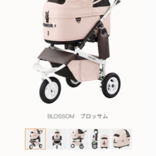 新品未使用 AIRBUGGYレギュラーサイズ 人気色ブロッサム ⚠︎コット単品 エアバギー 大人気カラー新色ブロッサム 新品