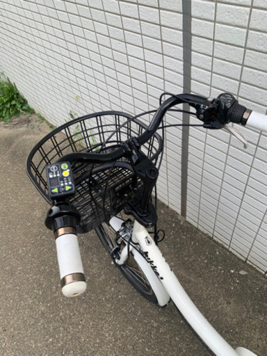 ブリジストン　BIKKE2 前後タイヤ新品　ホワイト　新基準　電動アシスト自転車