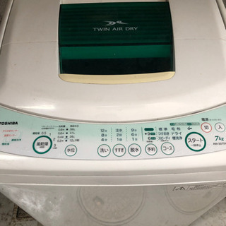 東芝洗濯機　ジャンク
