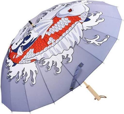 Muslish 上質傘 デザイン:鯉　新品