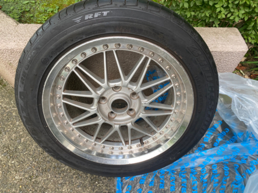 値下げ　ドリケツ　17インチ　work REZAX