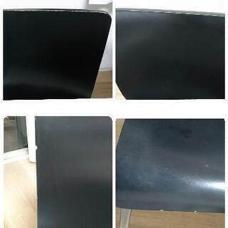 ダイニングチェア 椅子 スタッキングチェア 4脚 の画像