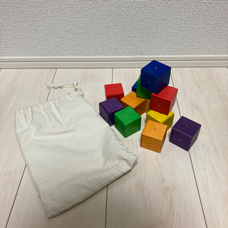 音がなるつみき　6色12個セット