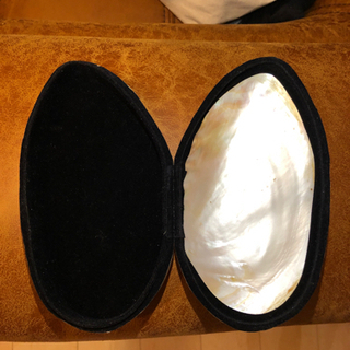 🐚貝殻で出来たアクセサリーケース🐚ジュエリーケース　小物入れの画像