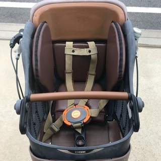 あさひサイクル子供乗せ自転車3人乗り3段変速「mamafre twin」ママフレ ツイン20インチの画像