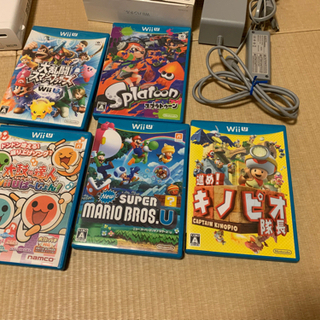 値下げしました❗️Wii U 本体とソフトセットの画像
