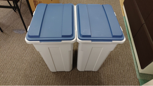 ゴミ箱　2個セット　45L  青です★