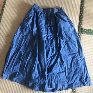 無印　スカートパンツ Lサイズ