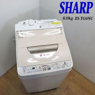 配達設置無料！SHARP 6.0kg 縦型洗濯乾燥機 HS01