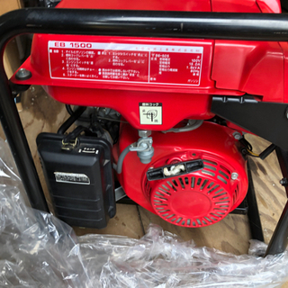値下げー発電機　HONDAーEB1500の画像