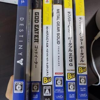 【PSPソフト】モンハン、メタルギア、ゴッドイーター、エースコンバット