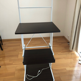 家電収納　コンセント付き！