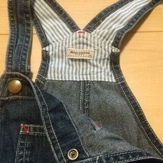 MIKI HOUSE first オーバーオール★の画像