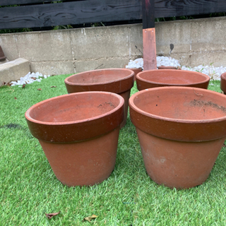 植木鉢　レンガ　6個セットの画像