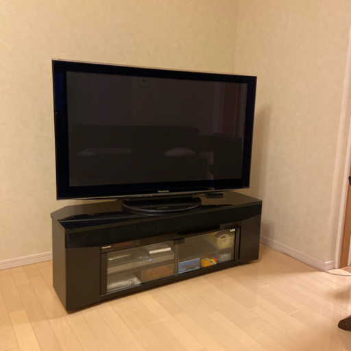 Panasonic 50型テレビ　テレビ台　Blu-ray 3点