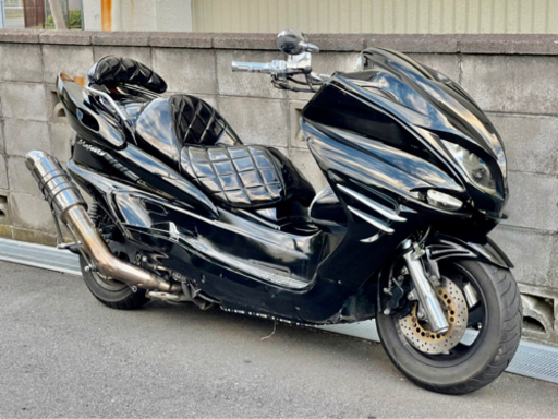 YAMAHA・マジェスティC・フルカスタム・LED500発以上・全国陸送可能〜