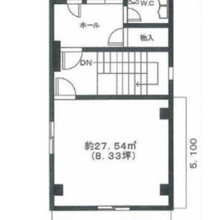 ★貸店舗・事務所★昭和町駅１分　松虫通に面す　５階部分約２７．５...