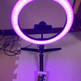 自撮りLEDライト