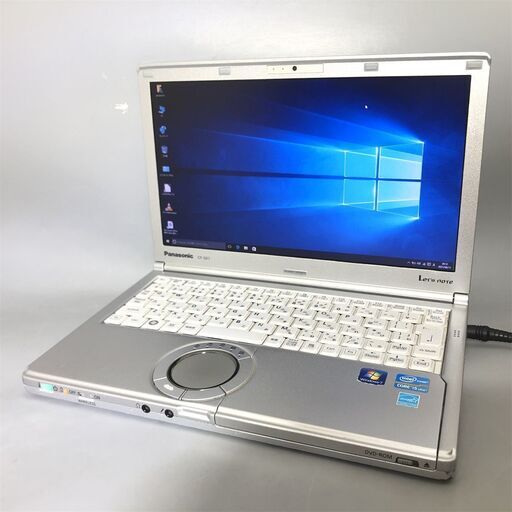 日本製 ノートパソコン Windows10 中古良品 12.1型 Panasonic CF-SX1GDKYS 第2世代 Core i5 4GB DVDマルチ 無線LAN カメラ Office