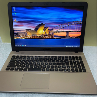 【決まりました】《お値下げ¥17,500➡︎¥15,000 》ASUS  500GB MS Office2019 ProPlus Word Excel PPT Access等 15.6ワイドHD Windows10最新アップデート済