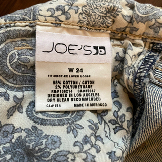 JOE’S ボーイフレンドデニムの画像