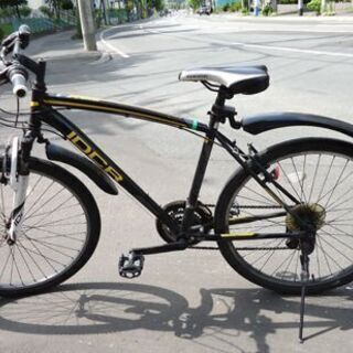 IDCR マウンテンバイク 26インチ 黒/黄 IDCR マウンテンバイク 26インチ 黒・黄（中古】○ マウンテン