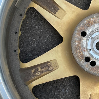 レーシングハート ホイール 17インチ 4本 4H100,114,5H100　7J+30,35の画像