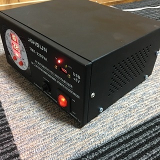 アップトランス ダウントランス 【電圧安定装置】【 海外機器対応 変圧器】 TMK-2200VA トランスターユニバーサル 100/110 Volt - 220/240 Voltの画像