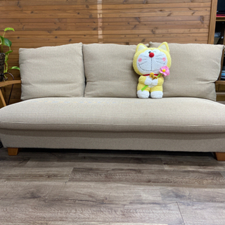 【大特価‼︎】【美品】3人掛け　ソファー　ナガノインテリア　
