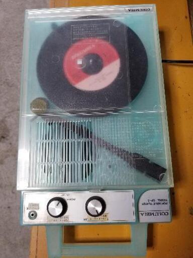 値下げしました⤵️コロンビア ポータブルプレーヤーgp-3b