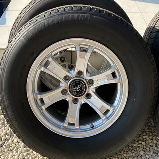 中古 ランドクルーザー PRADO WEDS ADVENTURE KEELER タイヤホイール