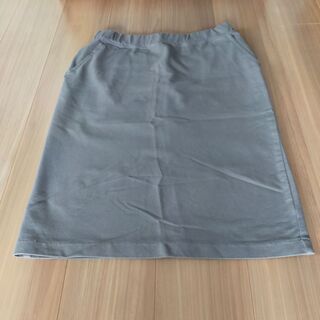 ギャルリーヴィー　グレー　ウェストゴムスカート